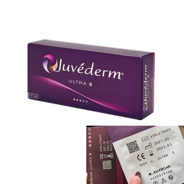 2 X 1 ML JUVEDERM ULTRA 3 Lips Augmentation Cross Linked Dermal Filler