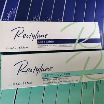 Restylane with lidocaine Cross Linked Dermal Filler For Anti-wrinkles Filling Wrinkles Injection 1*1ml / Box