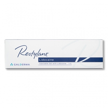 Restylane With Lidocaine Hyaluronic Acid Dermal Filler for Wrinkles Removal