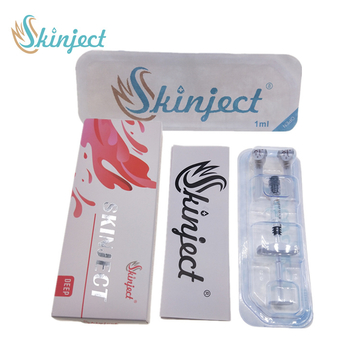 Skinject 5ml Deep Anti Aging Hyaluronic Acid Injection Dermal Filler Facial Wrinkle Removal